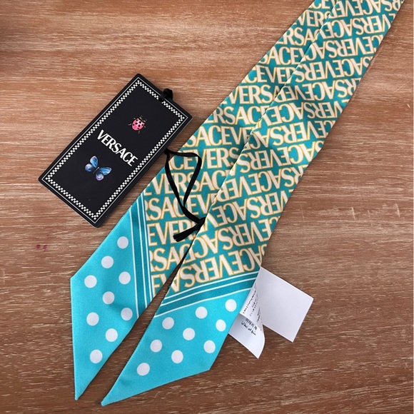 Versace xdua lipa Twilly Scarf - Picture 1 of 2